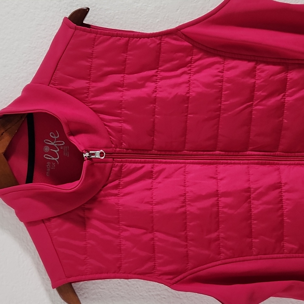 Made For Life Women's light Puffer Vest Sz.1X - Picture 2 of 5